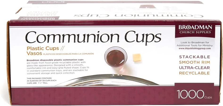Communion Cups  1000 Plastic Communion Cups