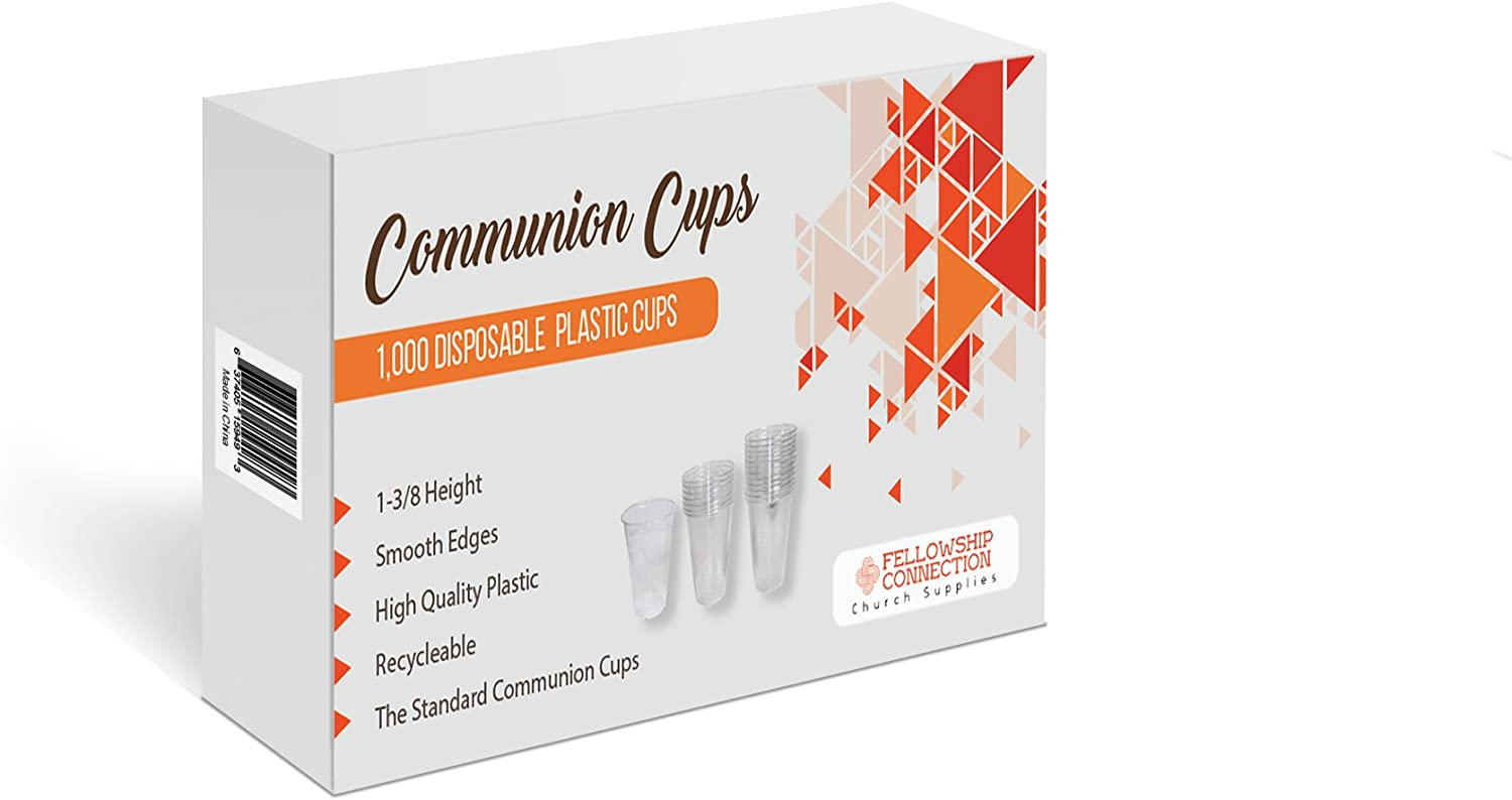 Communion Cups - Plastic Cups (1000 Count Box)